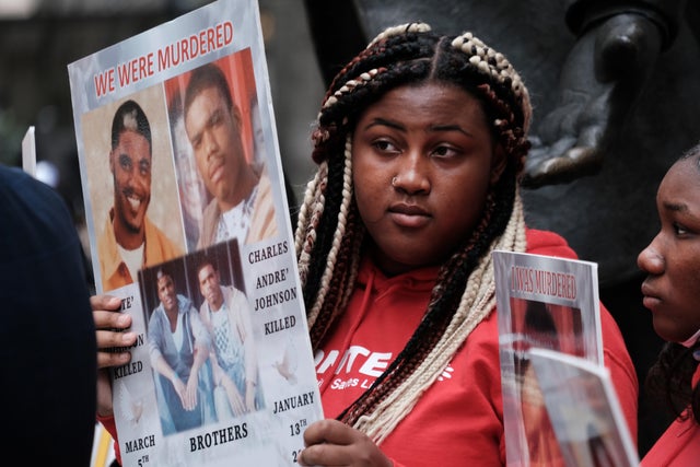 Philadelphia Area Students Hold "Die In" At City Hall Demanding Action On City's Gun Violence Problem 