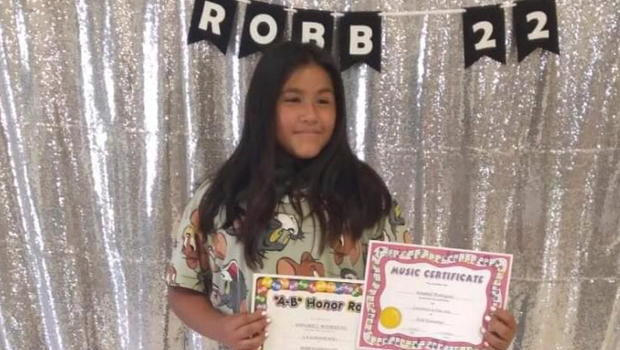 Annabell Rodriguez, one of the victims of the mass shooting Robb Elementary School in Uvalde, is seen in this undated photo obtained from social media 