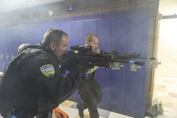 High School Holds Active Shooter Drill in Montana 