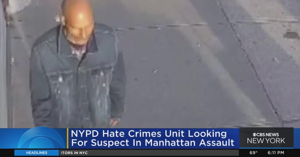 NYPD searching for suspect in attack on Jewish man in Manhattan - CBS ...