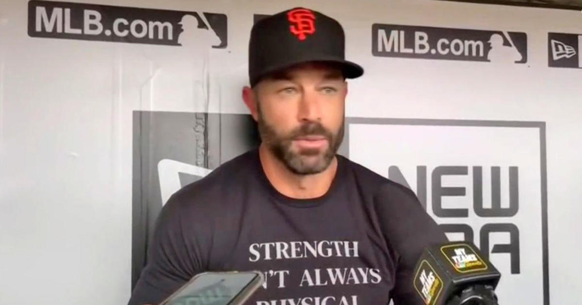 Giants manager Gabe Kapler won't take field for national anthem over  'direction of our country