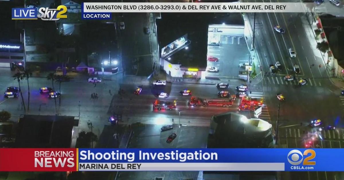 Police respond to possible drive-by shooting in Marina Del Rey area ...