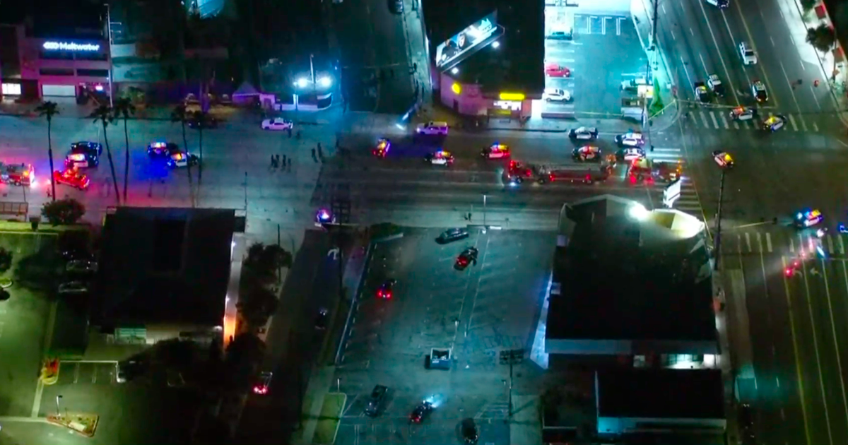 Police respond to possible driveby shooting in Marina Del Rey area