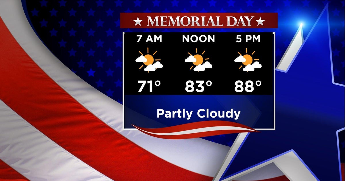 Chicago First Alert Weather: Sunny, hot Memorial Day - CBS Chicago