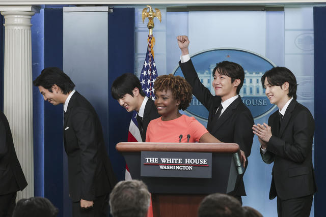 Inside BTS's Landmark White House Visit to Denounce Anti-Asian Hate