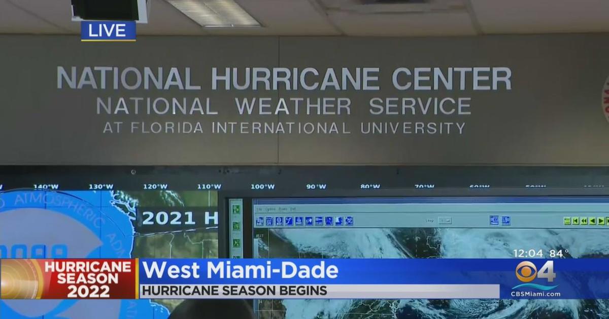 Hurricane season begins CBS Miami