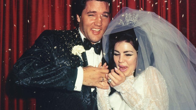 Photo of Elvis Presley & Priscilla Presley 