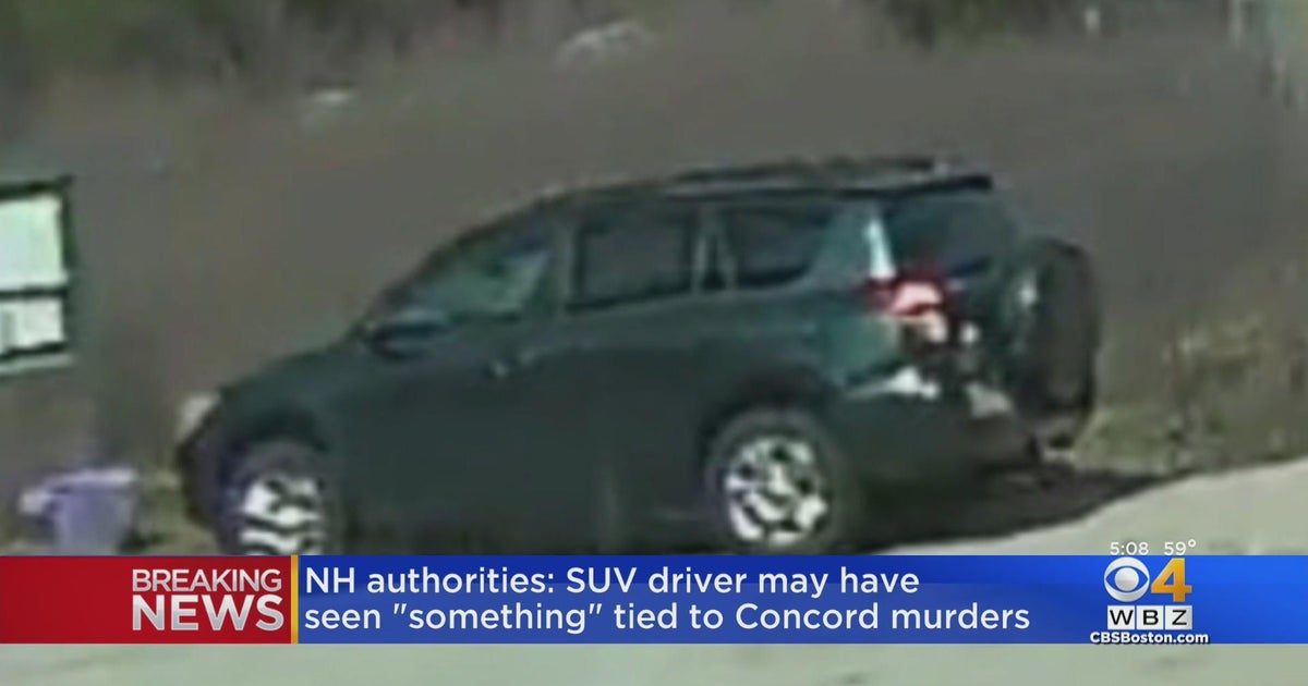 Police looking for SUV driver in Concord, NH couple's murder ...