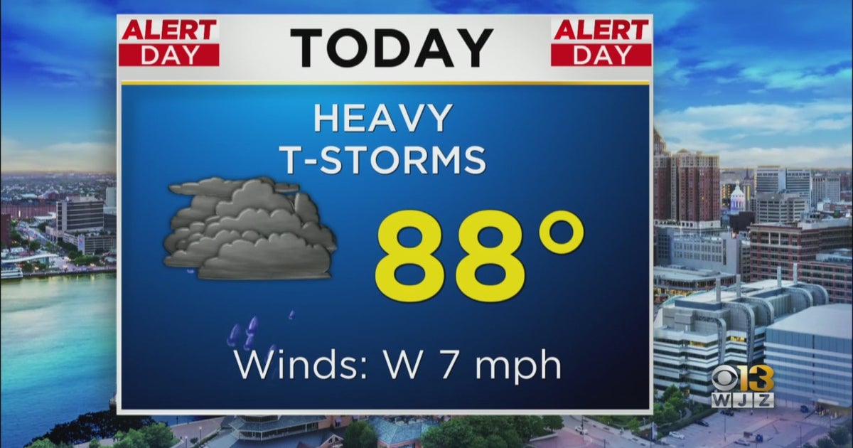 Maryland Weather: Tracking Severe Storms Across Maryland - CBS Baltimore
