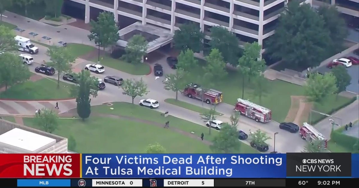 Four victims dead after shooting at Tulsa medical building CBS New York