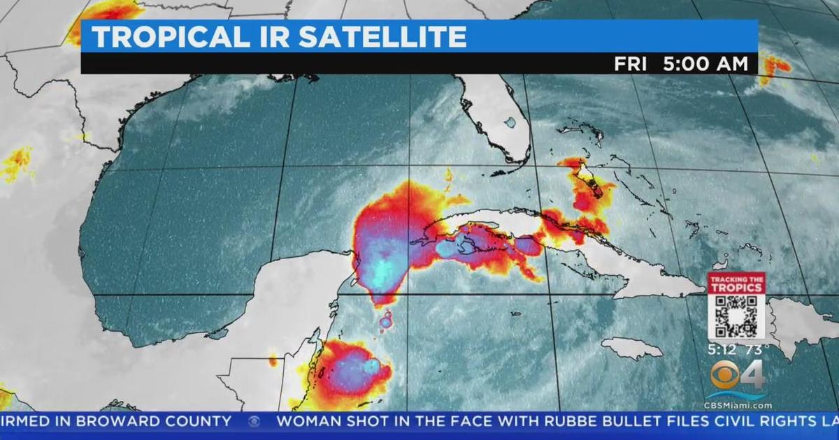 All of South Florida under a Tropical Storm Warning - CBS Miami