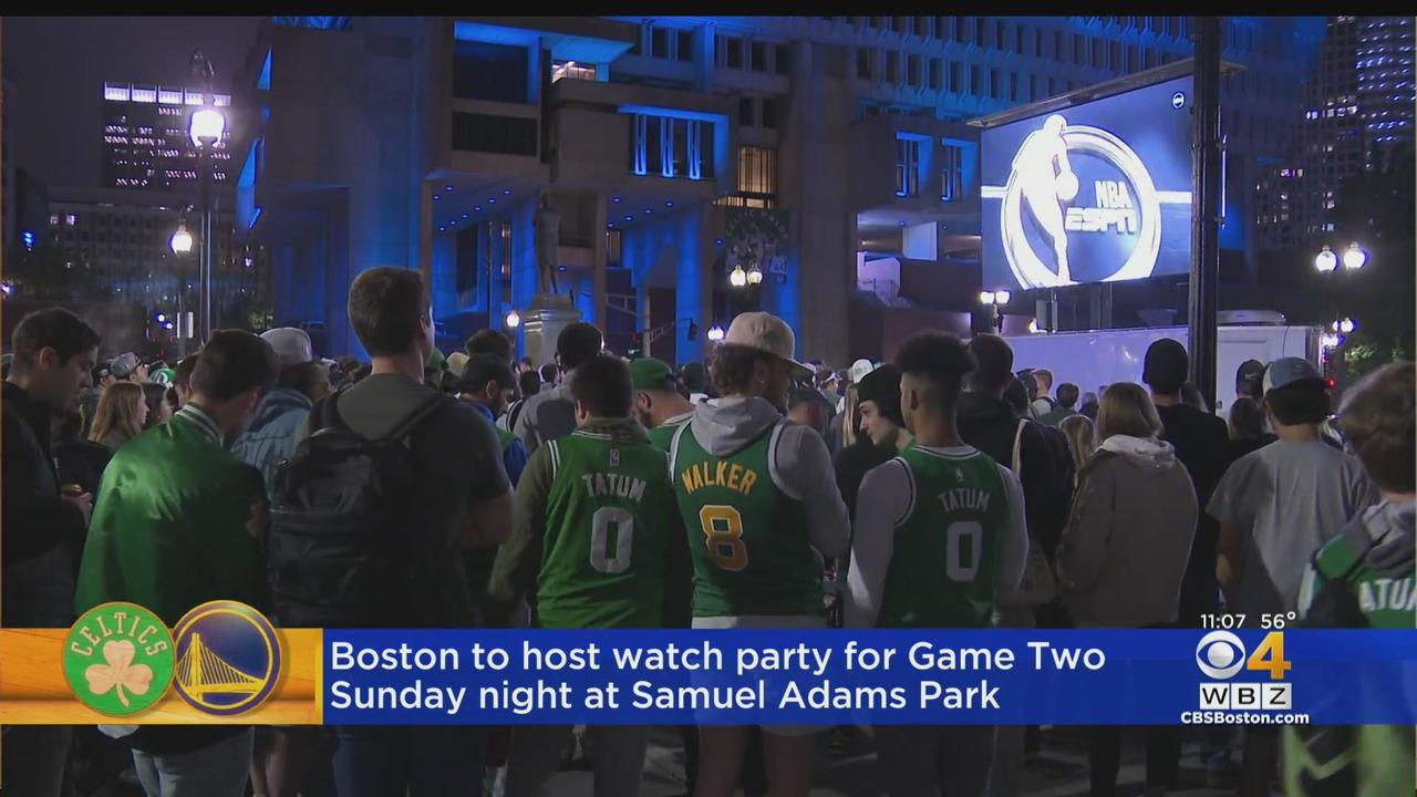 Boston to host Celtics Watch Party for Game 2 Sunday night at Samuel Adams Park