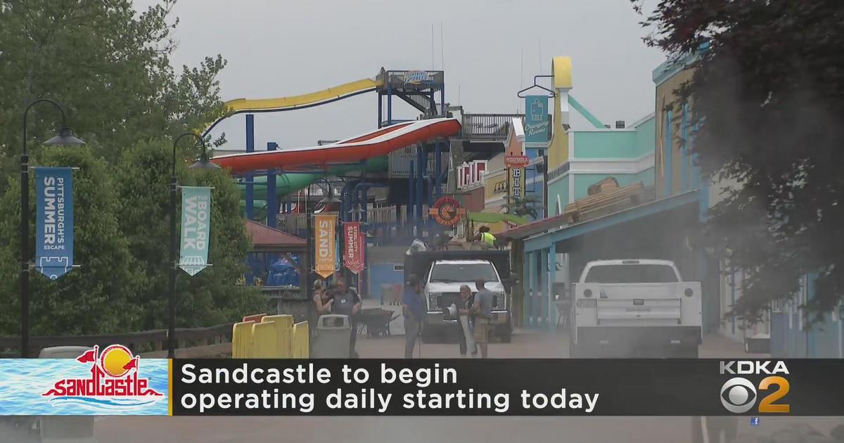 Sandcastle begins daily operating schedule CBS Pittsburgh