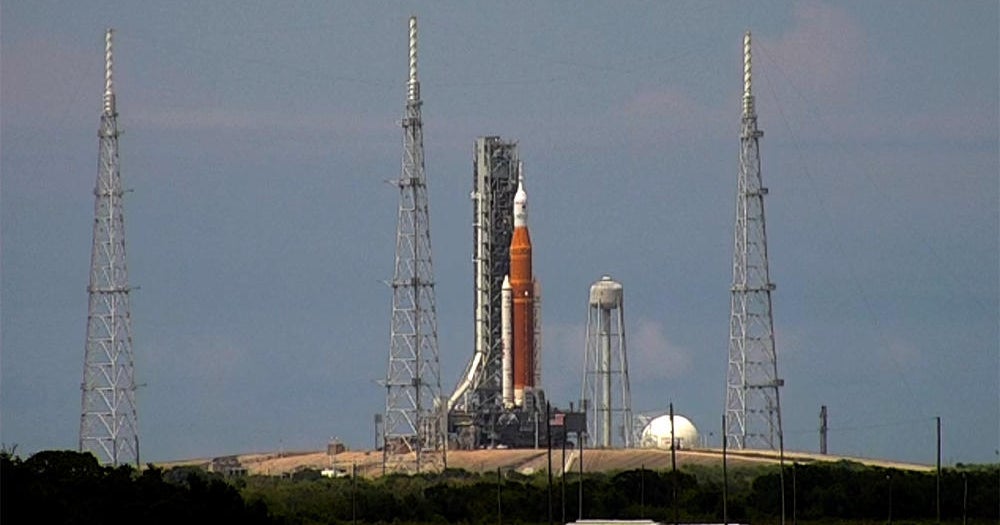 NASA hauls oft-delayed moon rocket back to launch pad for key test