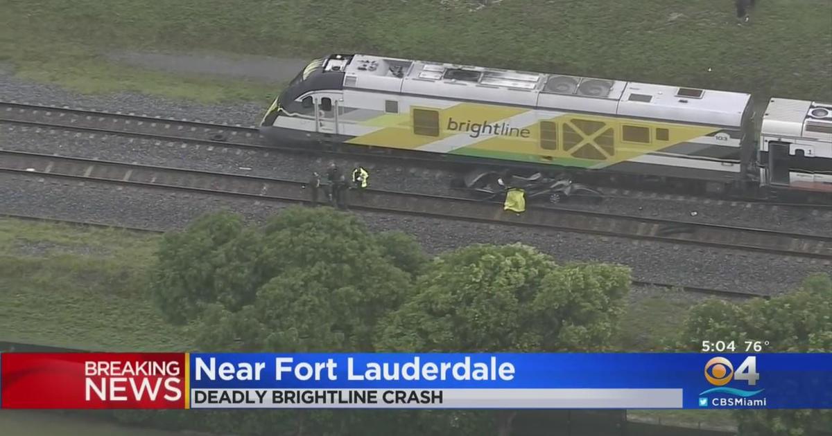 Deadly Brightline crash in Oakland Park under investigation CBS Miami