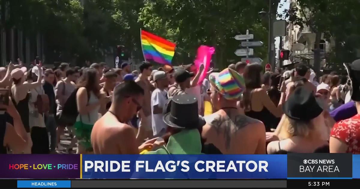 Lighting of laser rainbow flag kicks off San Francisco Pride weekend  festivities - CBS San Francisco