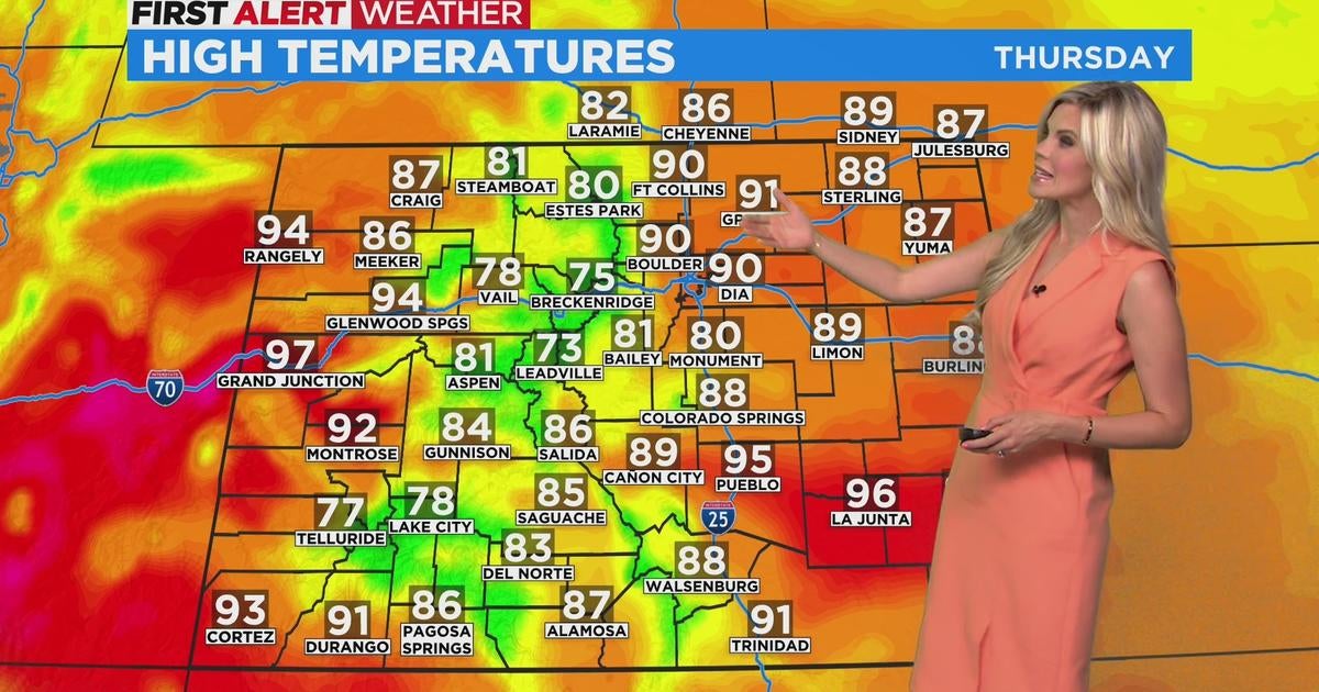 Denver Weather: Summer Heat Settling Into Colorado - CBS Colorado