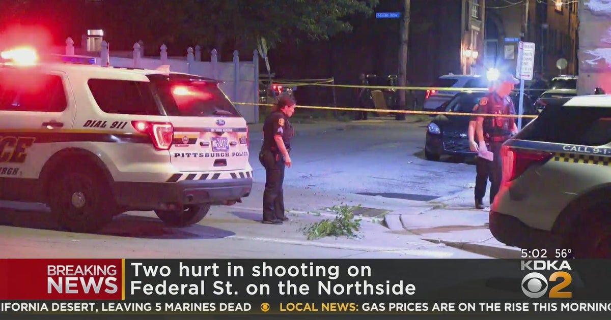 Two injured in North Side shooting - CBS Pittsburgh