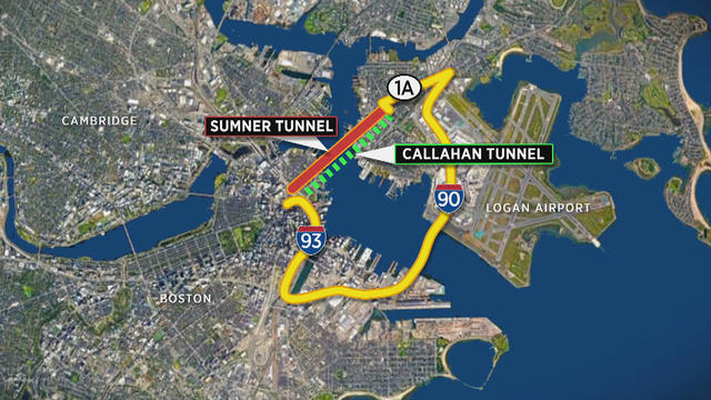 Sumner Tunnel East Boston 