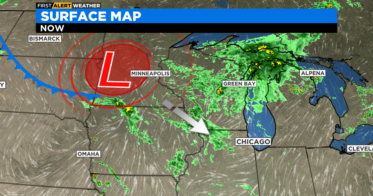 Chicago First Alert Weather Passing showers, stray thunderstorm