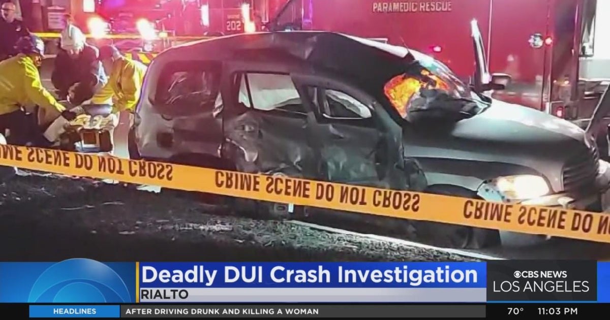 Drunk Driver with multiple DUI convictions kills mother in Rialto - CBS ...