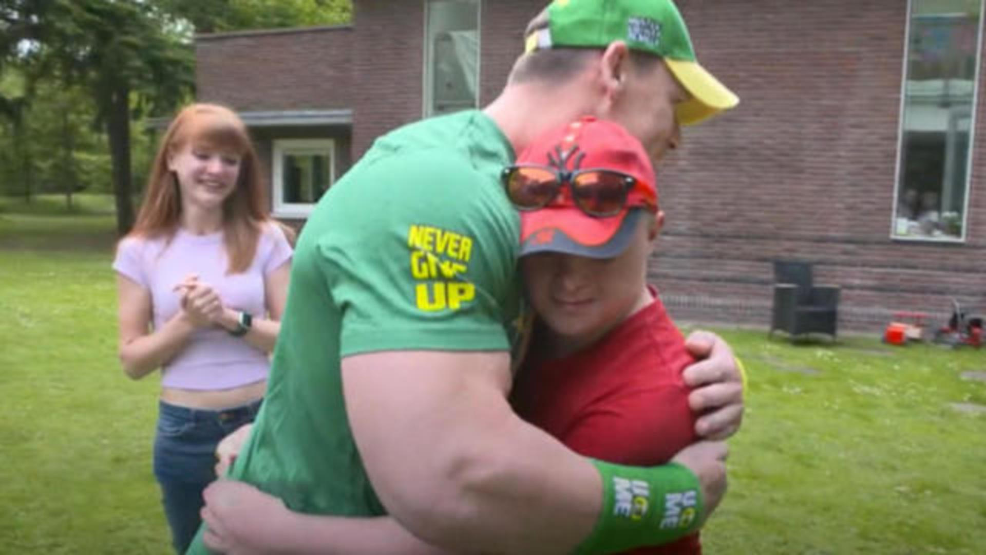 CHECK OUT PATS FAN JOHN CENA SINGING 'FLY, EAGLES, FLY,' WATCH!