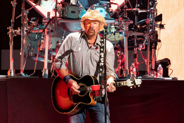 Toby Keith performs during the iHeartCountry Festival at Frank Irwin Center on Oct. 30, 2021, in Austin, Texas. 