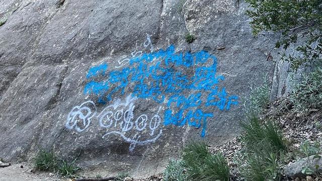Yosemite graffiti 