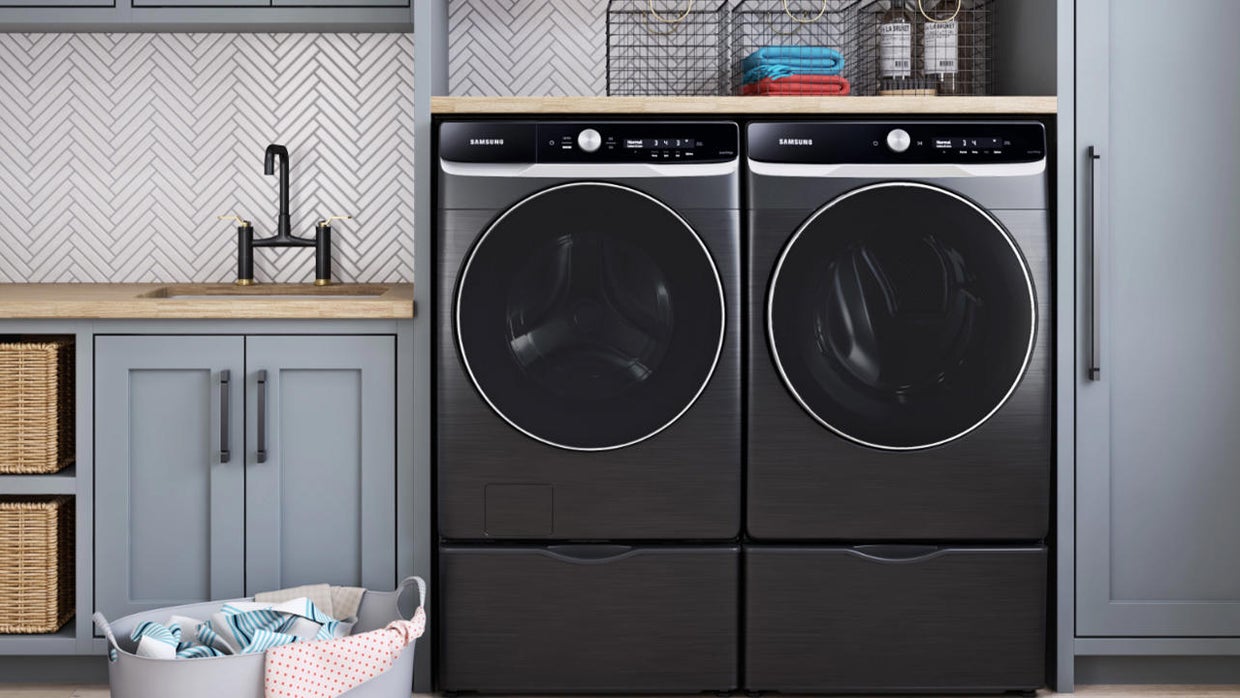 Our best selling Samsung washer and dryer duo is 1,200 off right now