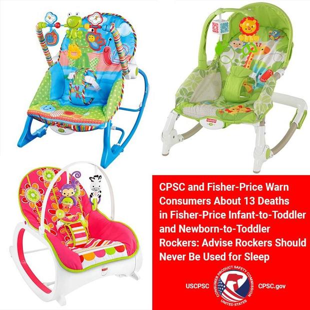Public warned against using infant rockers for sleep after 14 deaths