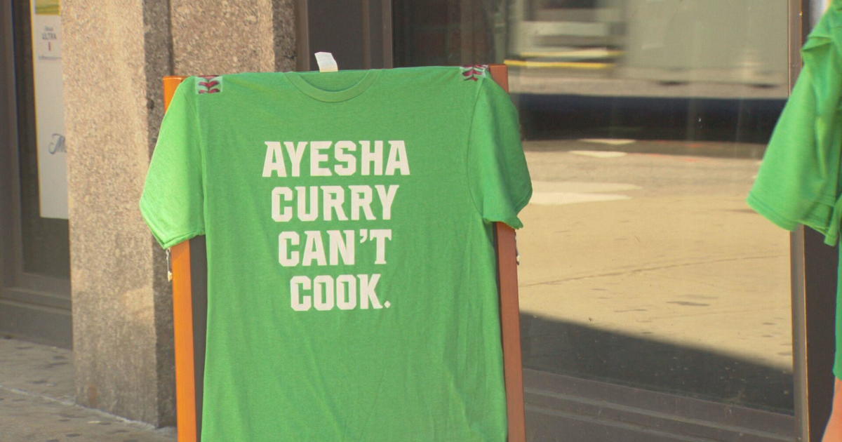 Steph Curry Wears Clever Shirt to Defend Wife Ayesha Curry After Boston Bar  Trolled Her Cooking