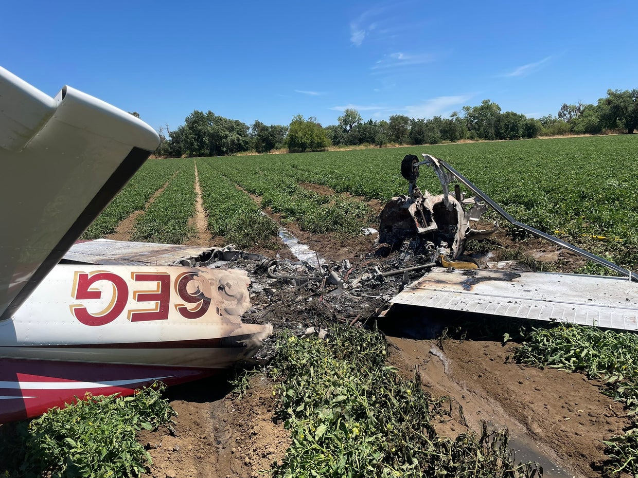 IN PHOTOS Pilot Walks Away With Minor Injuries After Small Plane Crash