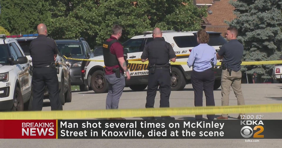 Man found shot to death in in Knoxville - CBS Pittsburgh