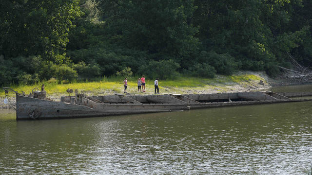 Italy River Drought 