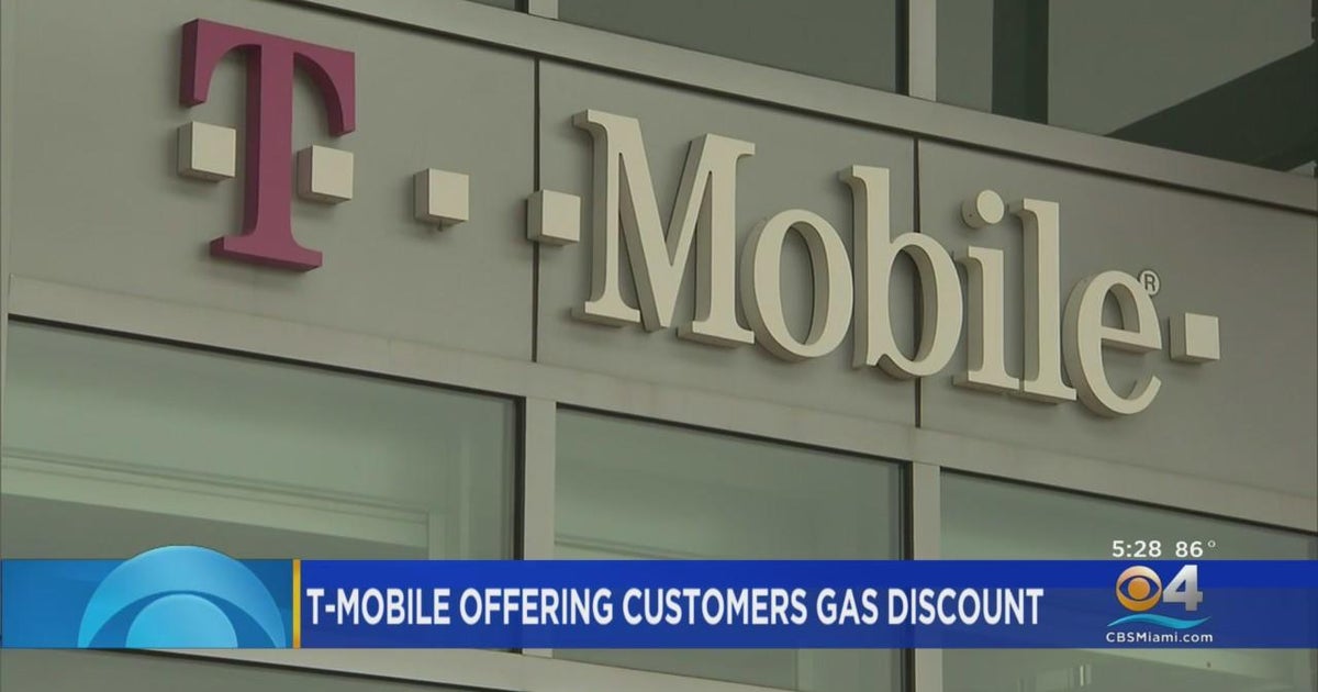 TMobile offering customers gas discounts CBS Miami