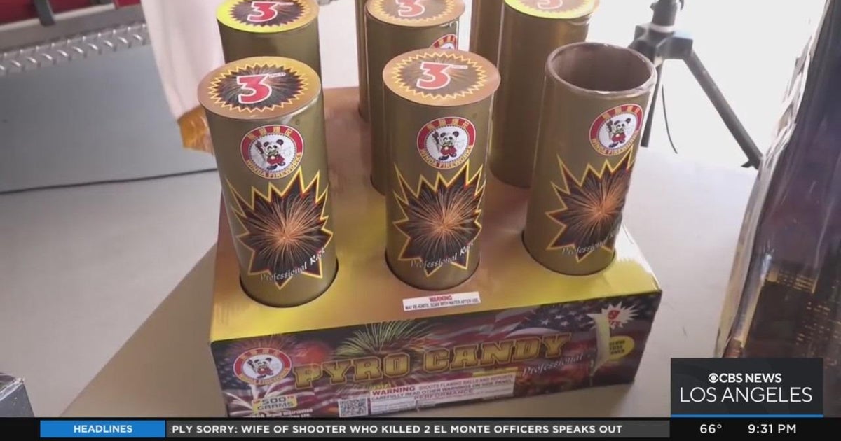 City leaders cracking down on illegal fireworks as Fourth of July approaches CBS Los Angeles