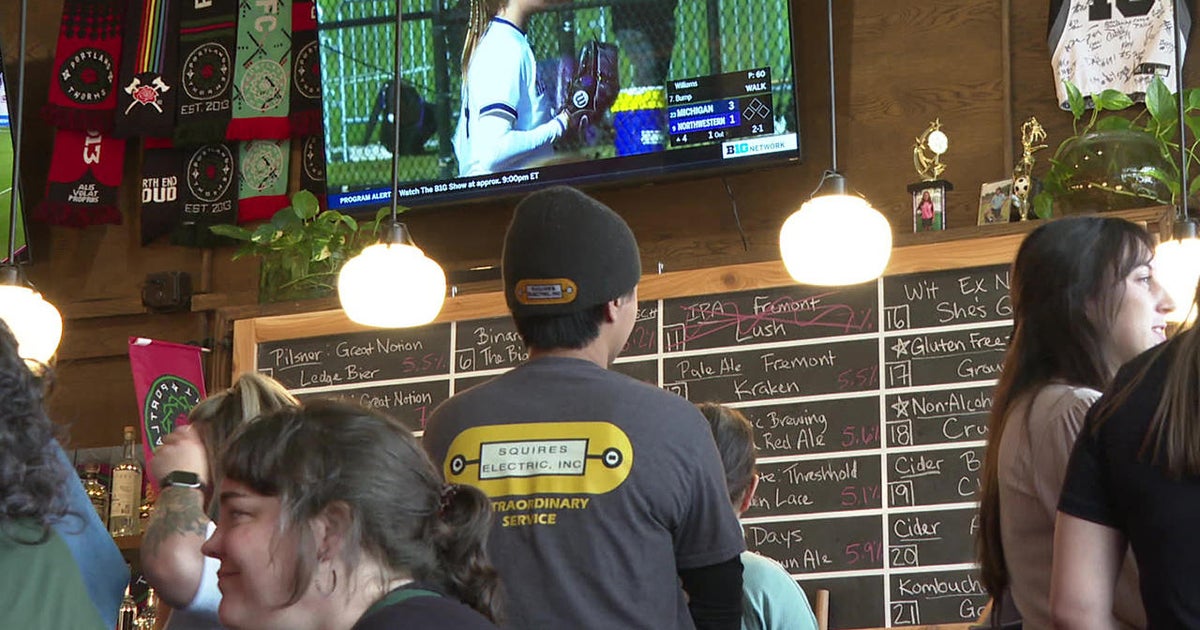 A sports bar of their own - CBS News