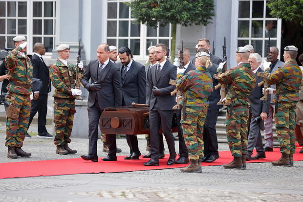 Belgium returns remains of Democratic Republic of Congo's first PM Lumumba, in Brussels 