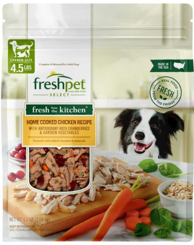 freshpet dog food recall 