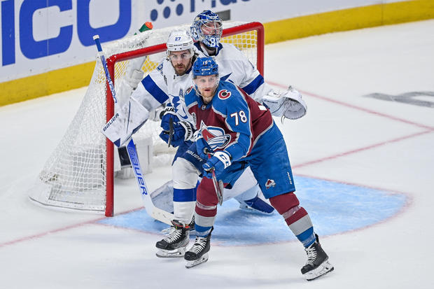 NHL: JUN 18 Stanley Cup Finals Game 2 - Lightning at Avalanche 