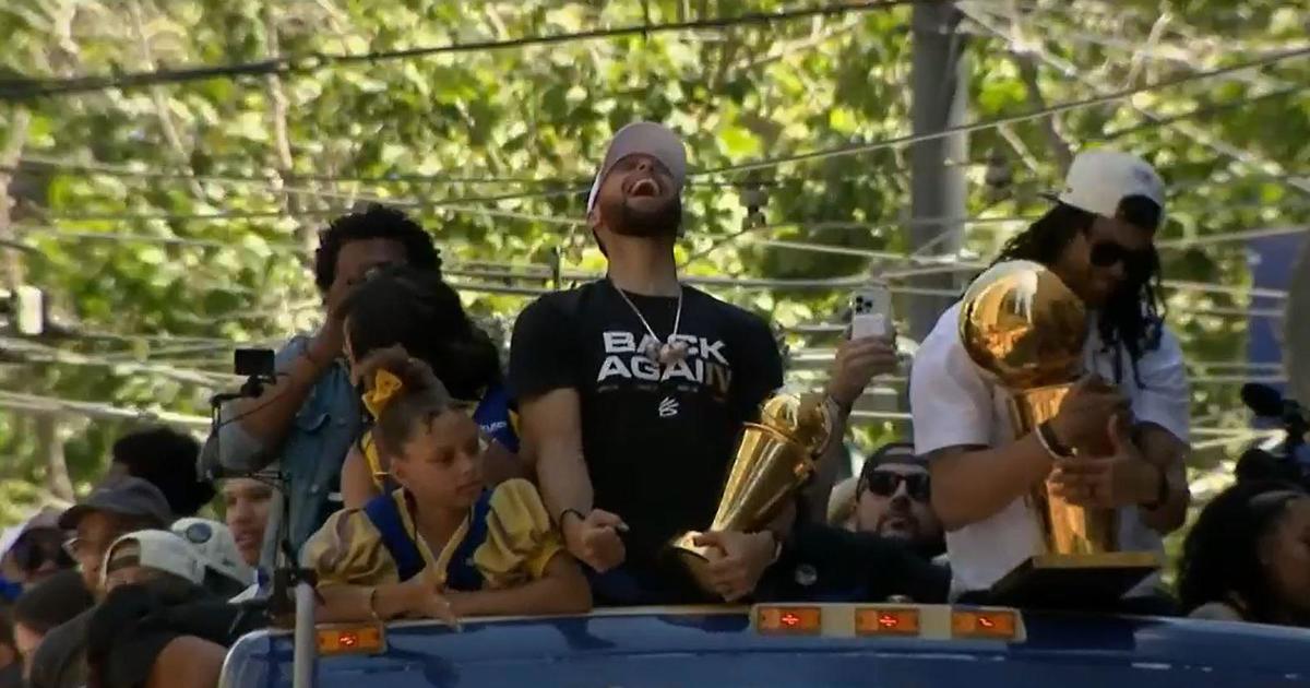 Warriors parade: On the party bus with Draymond Green