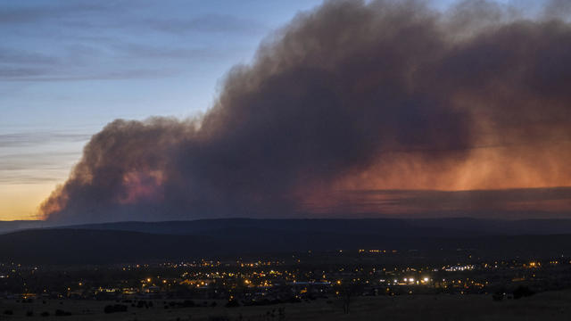 Western Wildfires New Mexico 