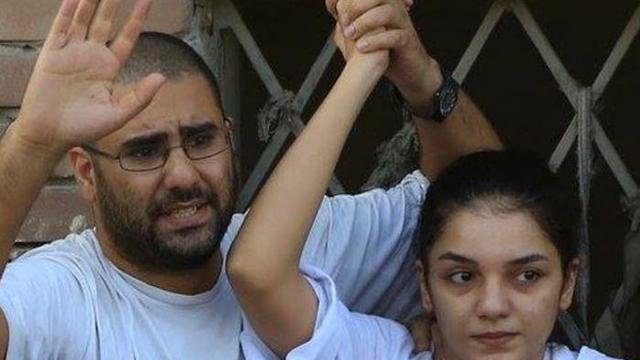 Egyptian activist Alaa Abdel-Fattah 