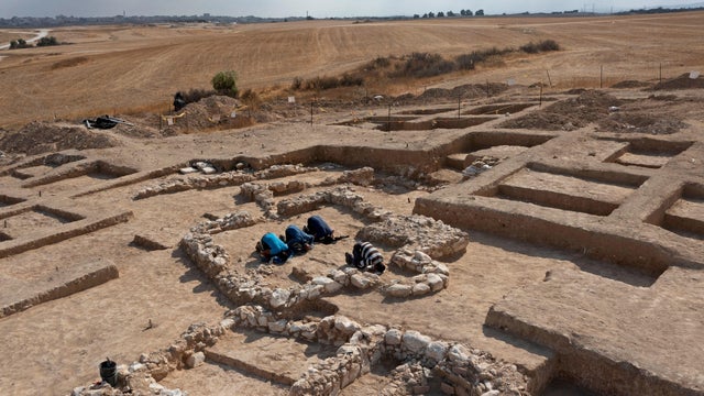 ISRAEL-ARCHAEOLOGY-NEGEV 