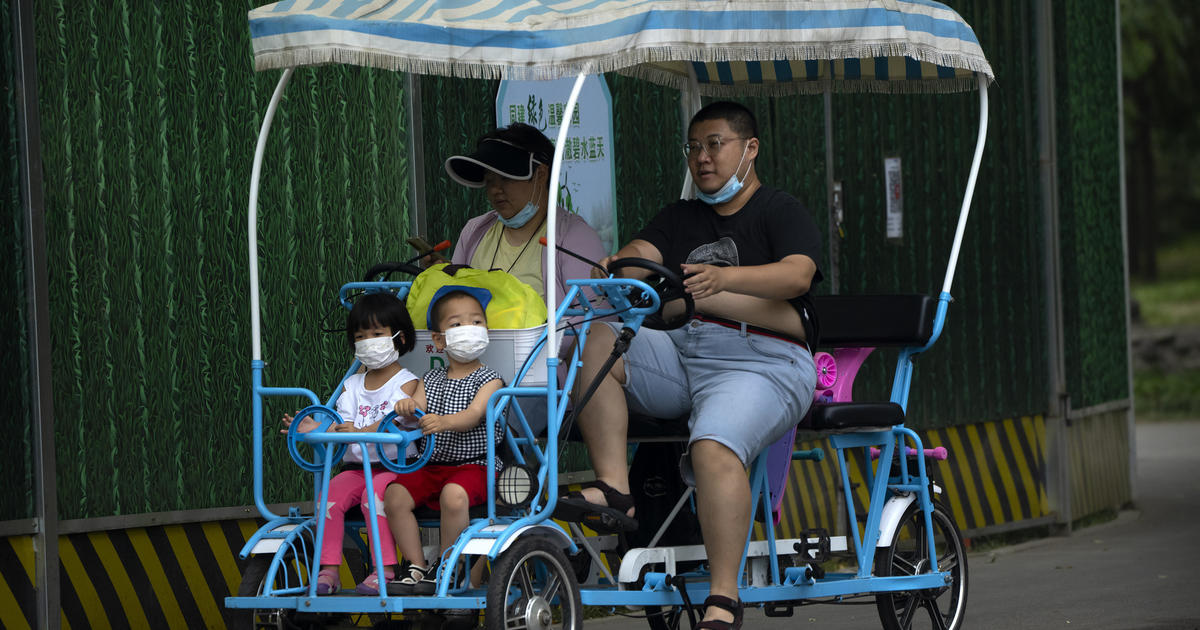 Kids in China's capital now must show negative COVID test to go to a park