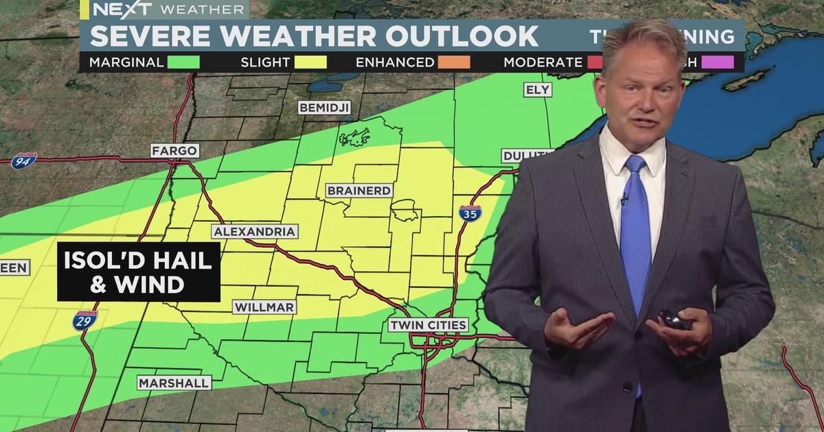 Next Weather: Afternoon update - CBS Minnesota