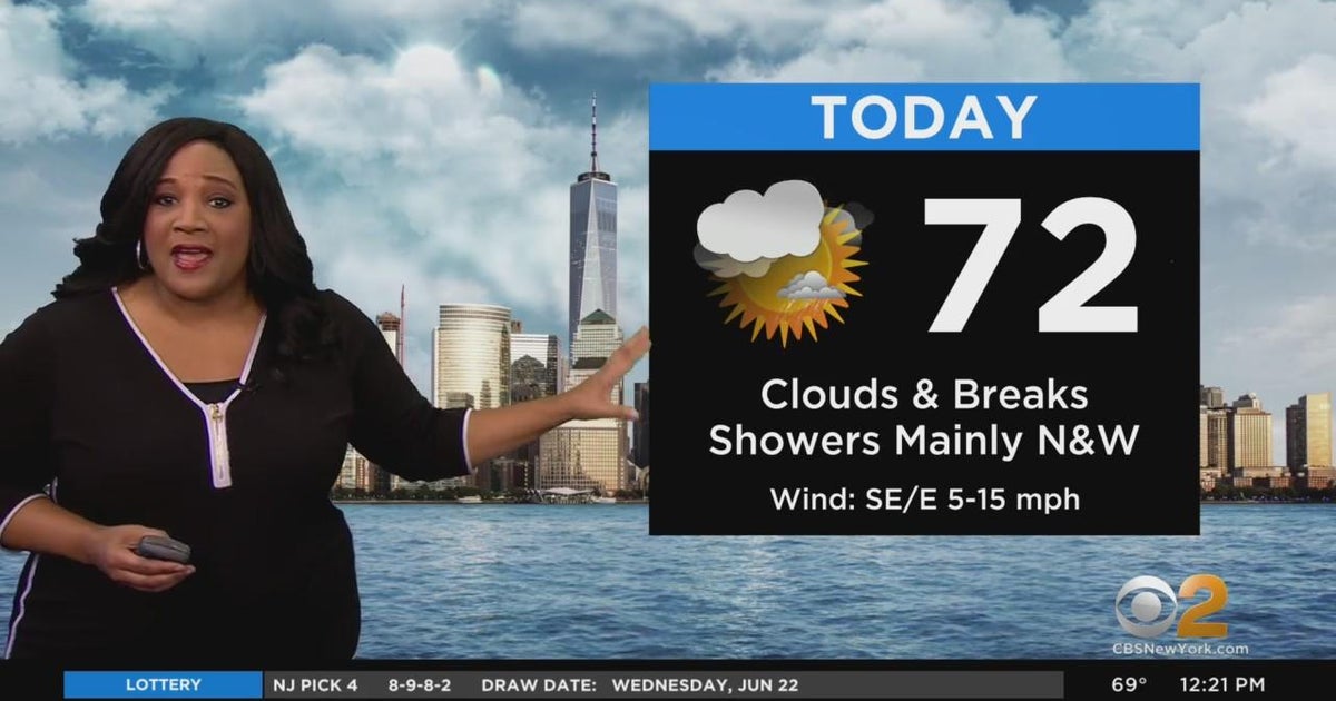 First Alert Weather: Clouds continue - CBS New York