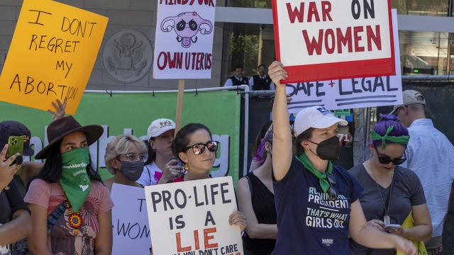 Protests Break Out Across The U.S. As Supreme Court Overturns Roe v. Wade 
