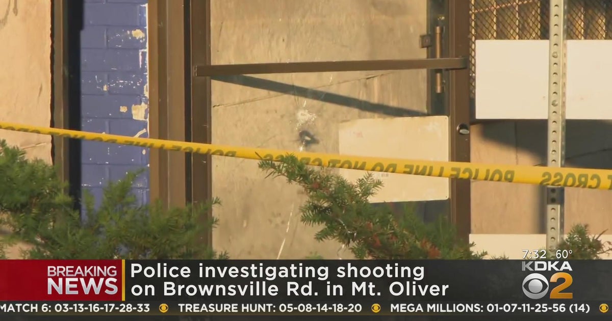 Allegheny County Police investigating shooting in Mt. Oliver CBS