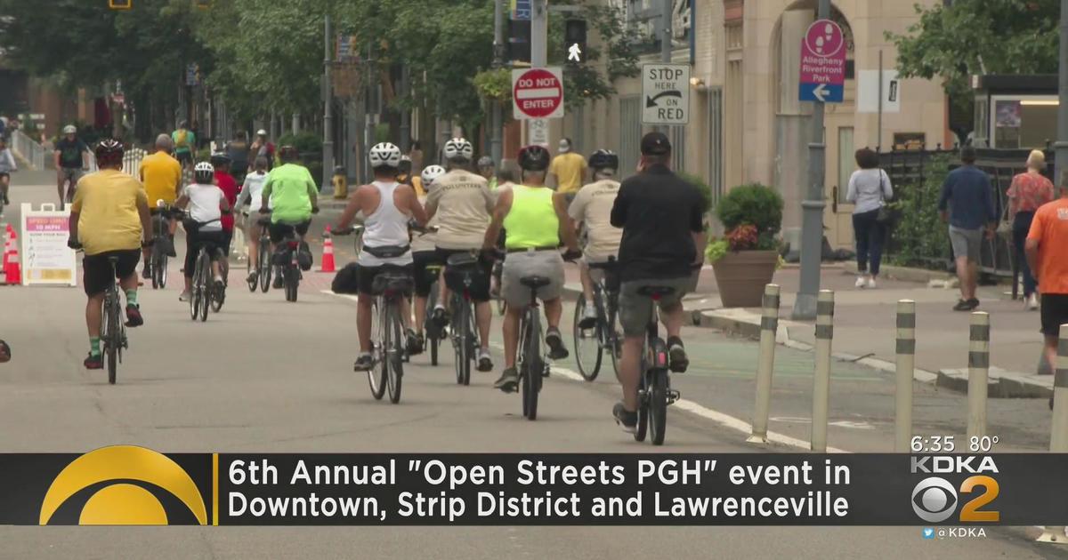 Open Streets PGH takes place across Pittsburgh CBS Pittsburgh